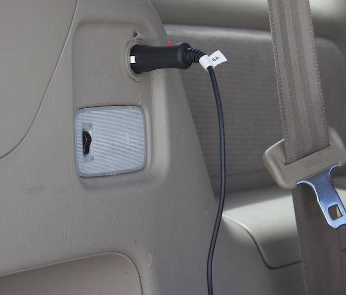 Naxa 12 Volt DC Cord To Power TVs With A Cigarette Lighter Socket - Universal Connector-2