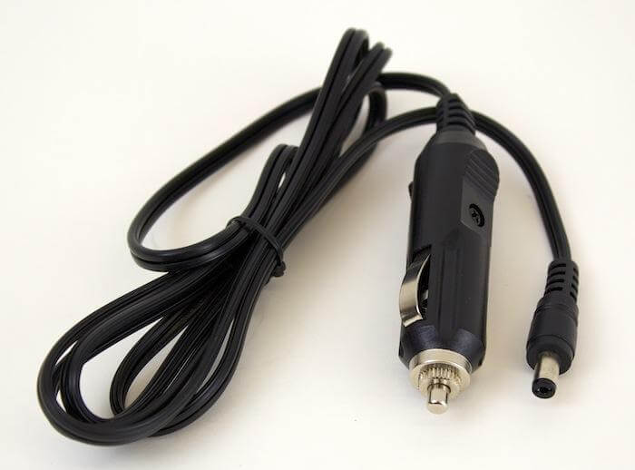Naxa 12 Volt DC Cord To Power TVs With A Cigarette Lighter Socket - Universal Connector-1