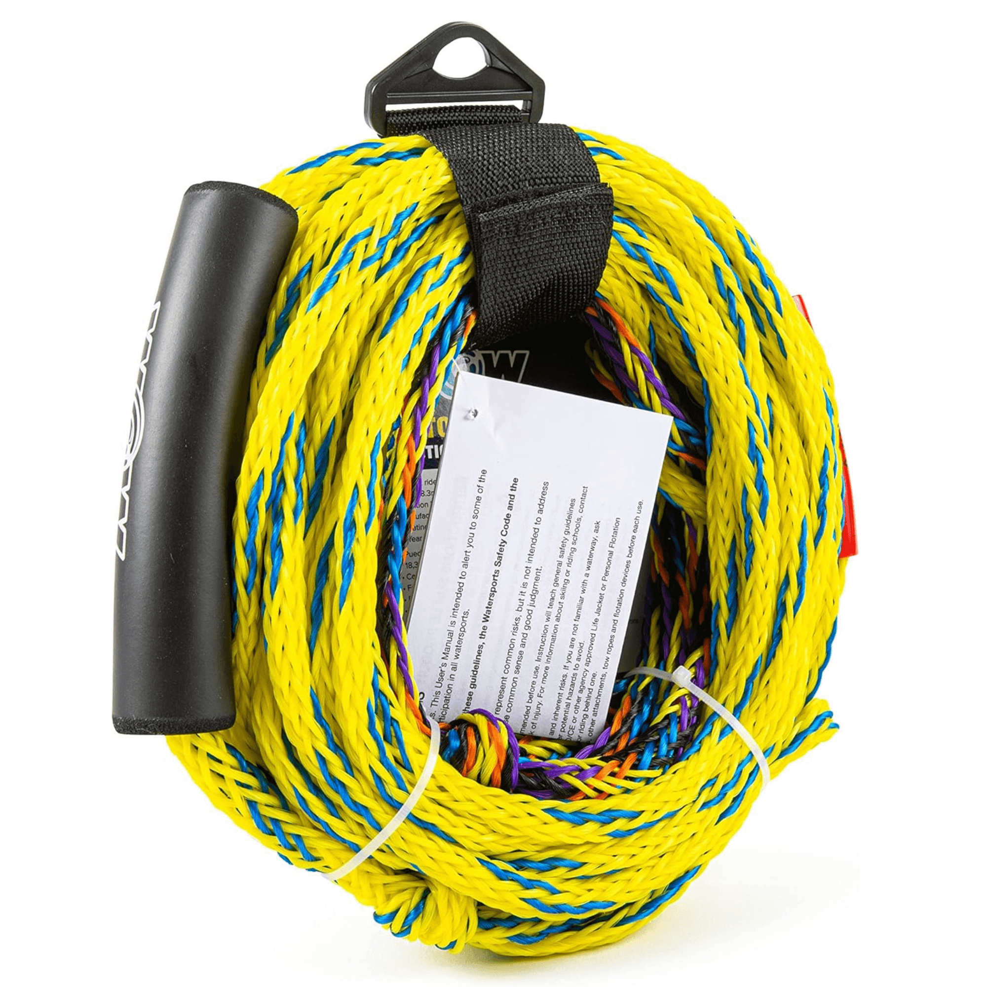 WOW Watersports 60ft 2-Rider 2K Tow Rope with 2 Sections-3
