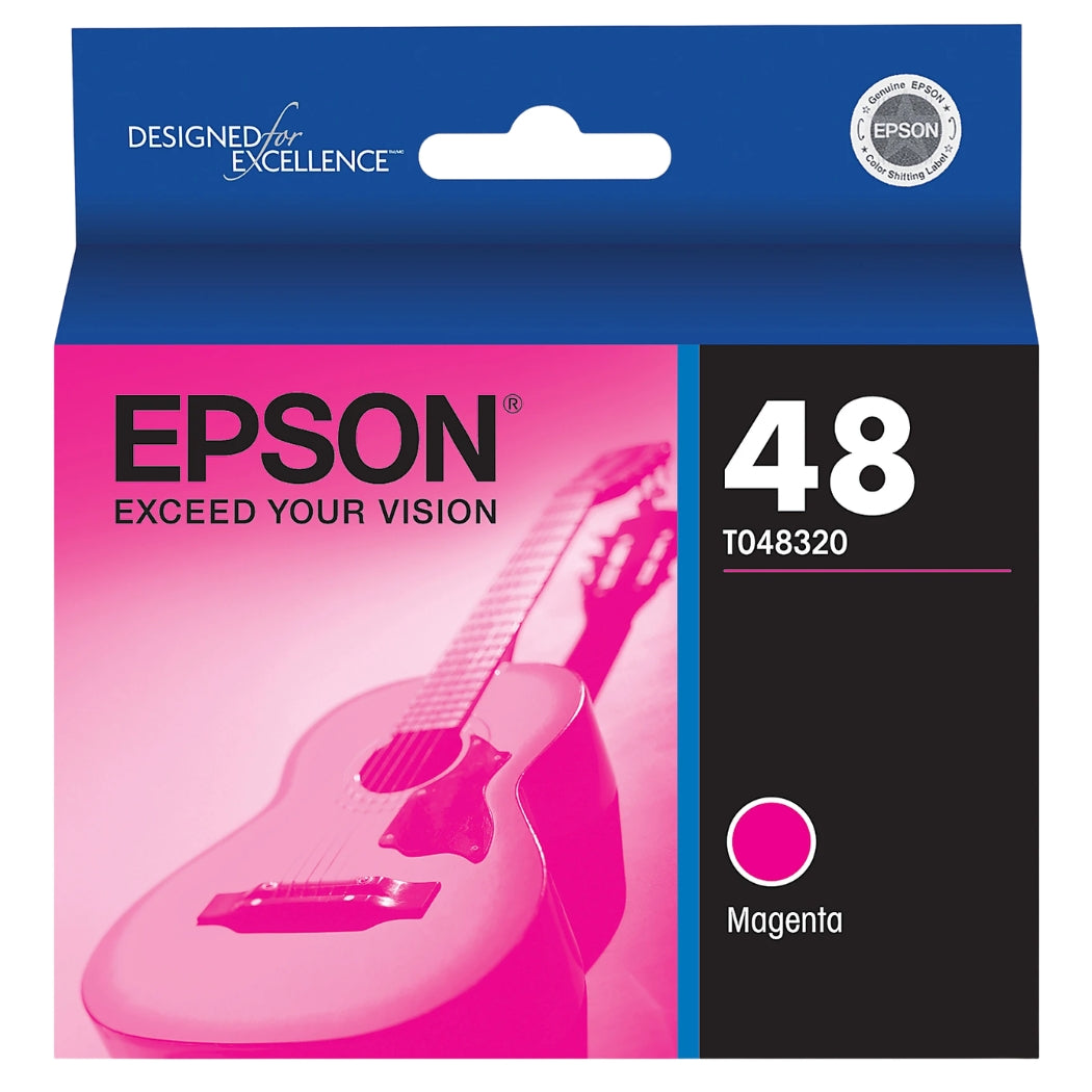 Original Epson (T048) Magenta Ink Cartridge, T048320