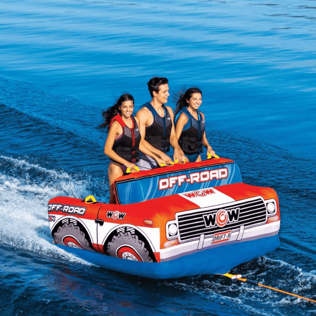 WOW Watersports Off-Road Truck 3-Person Towable-0