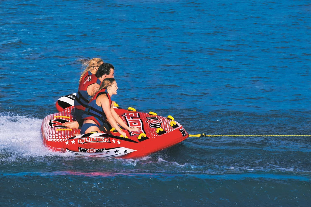 WOW Watersports Glider 3 Person 3P Towable with Flex Seating-1