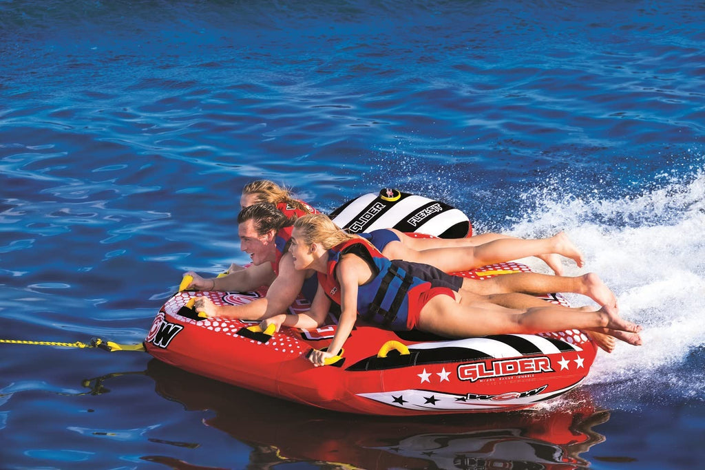 WOW Watersports Glider 3 Person 3P Towable with Flex Seating-0