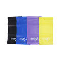 Maji Sports Full Body Exercise and Stretch Bands - Variable Resistance 4 Pack-0