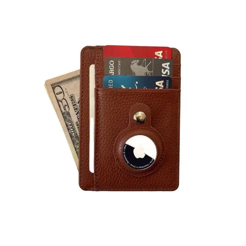 Slim Leather Wallet for Tracker