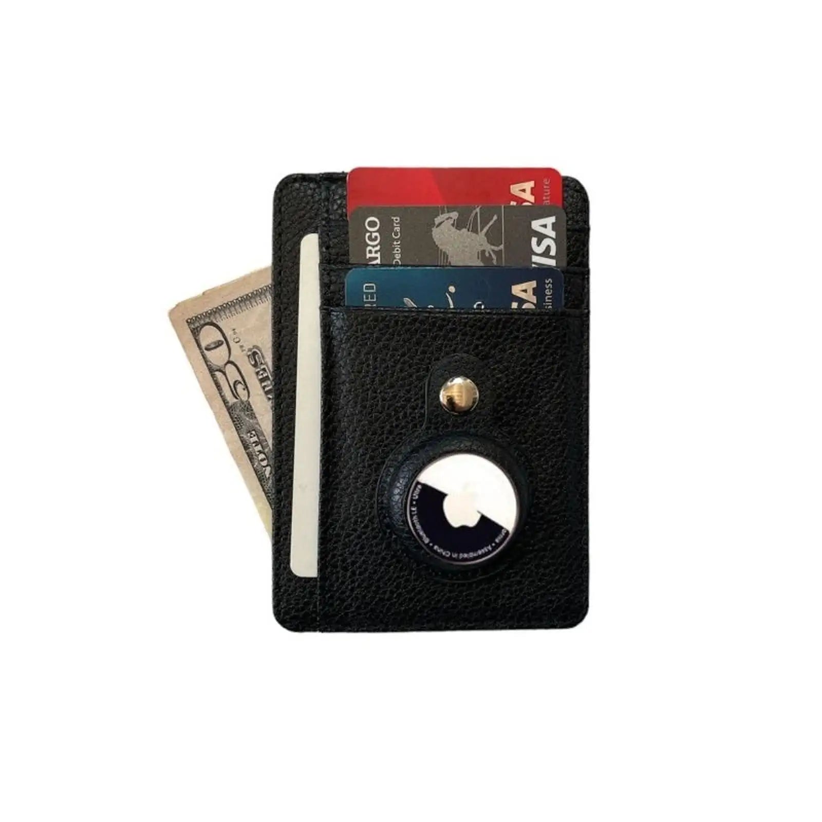 Slim Leather Wallet for Tracker