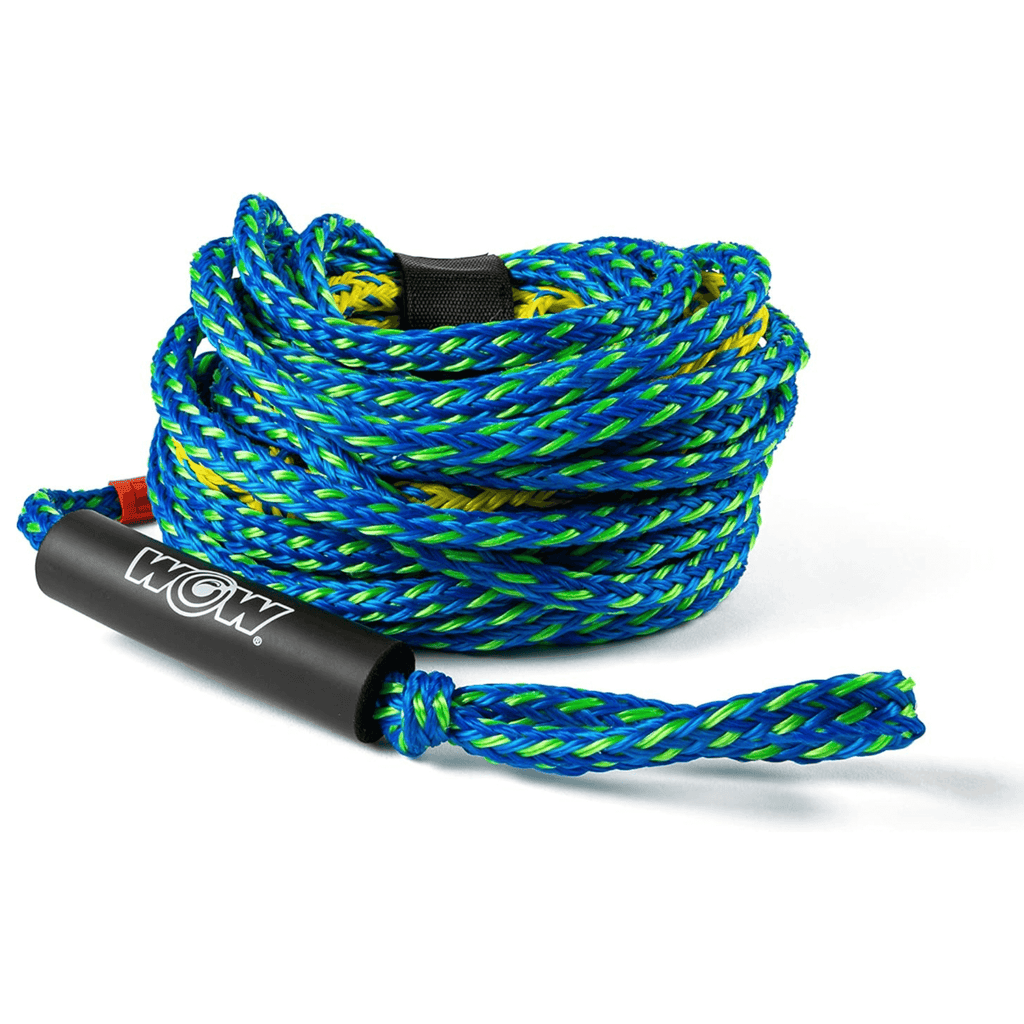 WOW Watersports 60ft 4-Rider 4K Tow Rope with 2 Sections-4
