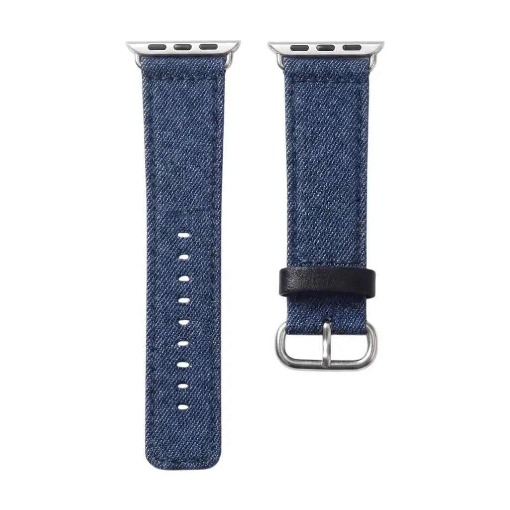 Denim Leather Strap