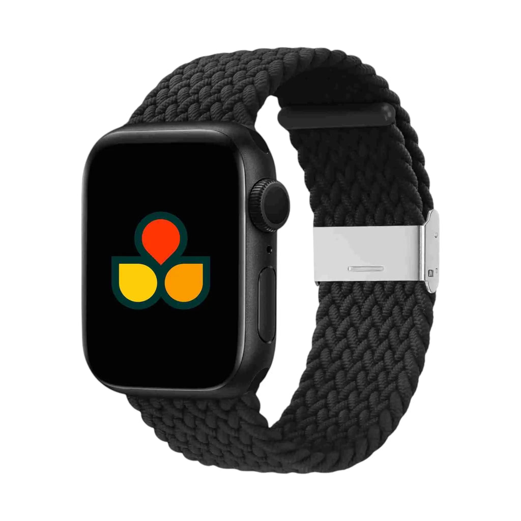Adjustable Braided Nylon Apple Watch Band