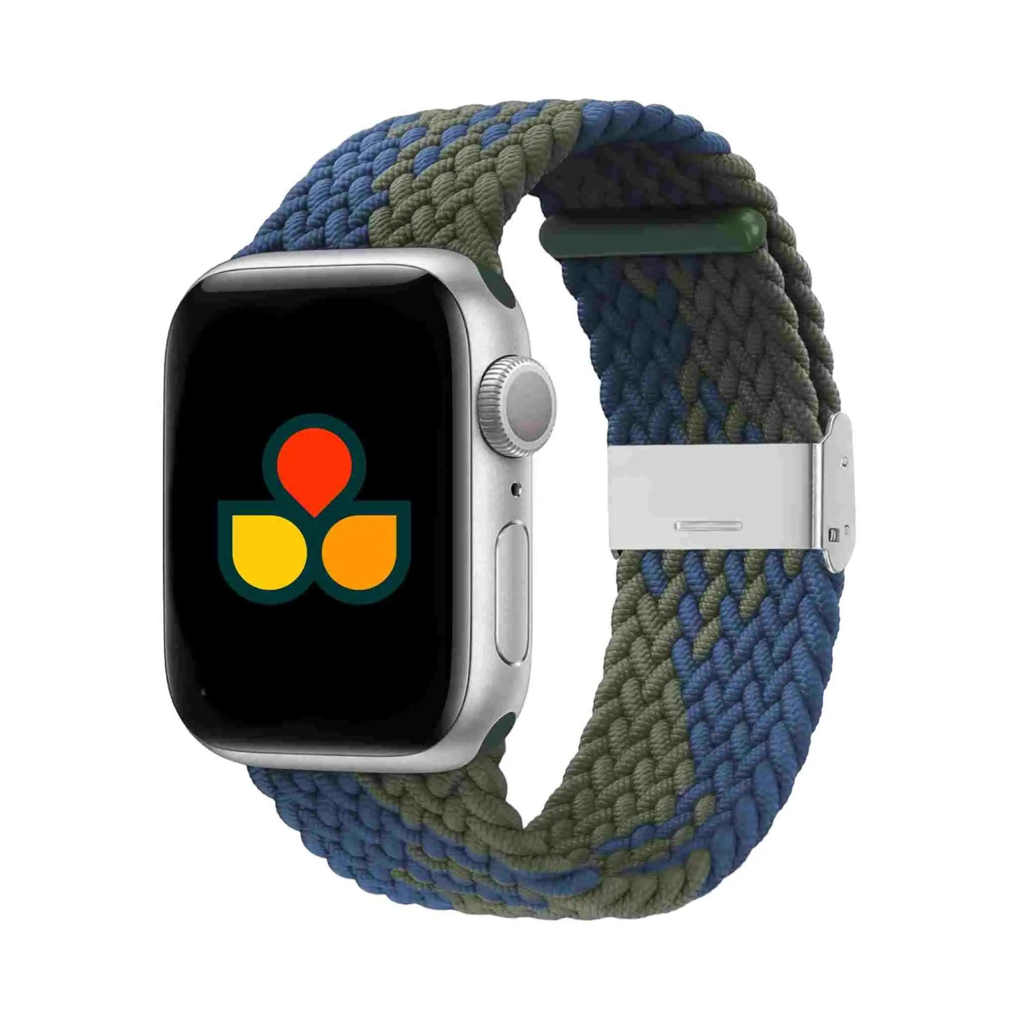 Adjustable Braided Nylon Apple Watch Band
