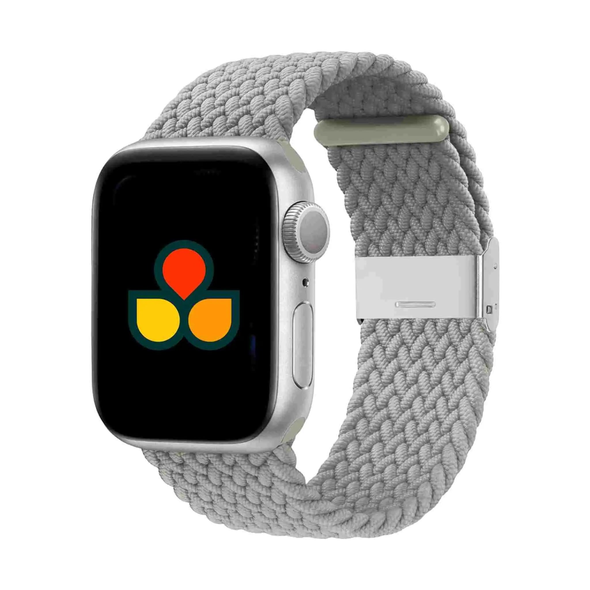 Adjustable Braided Nylon Apple Watch Band