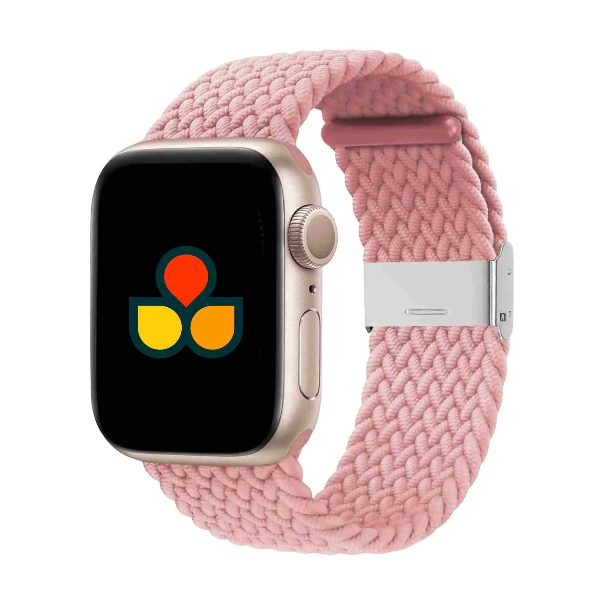 Adjustable Braided Nylon Apple Watch Band