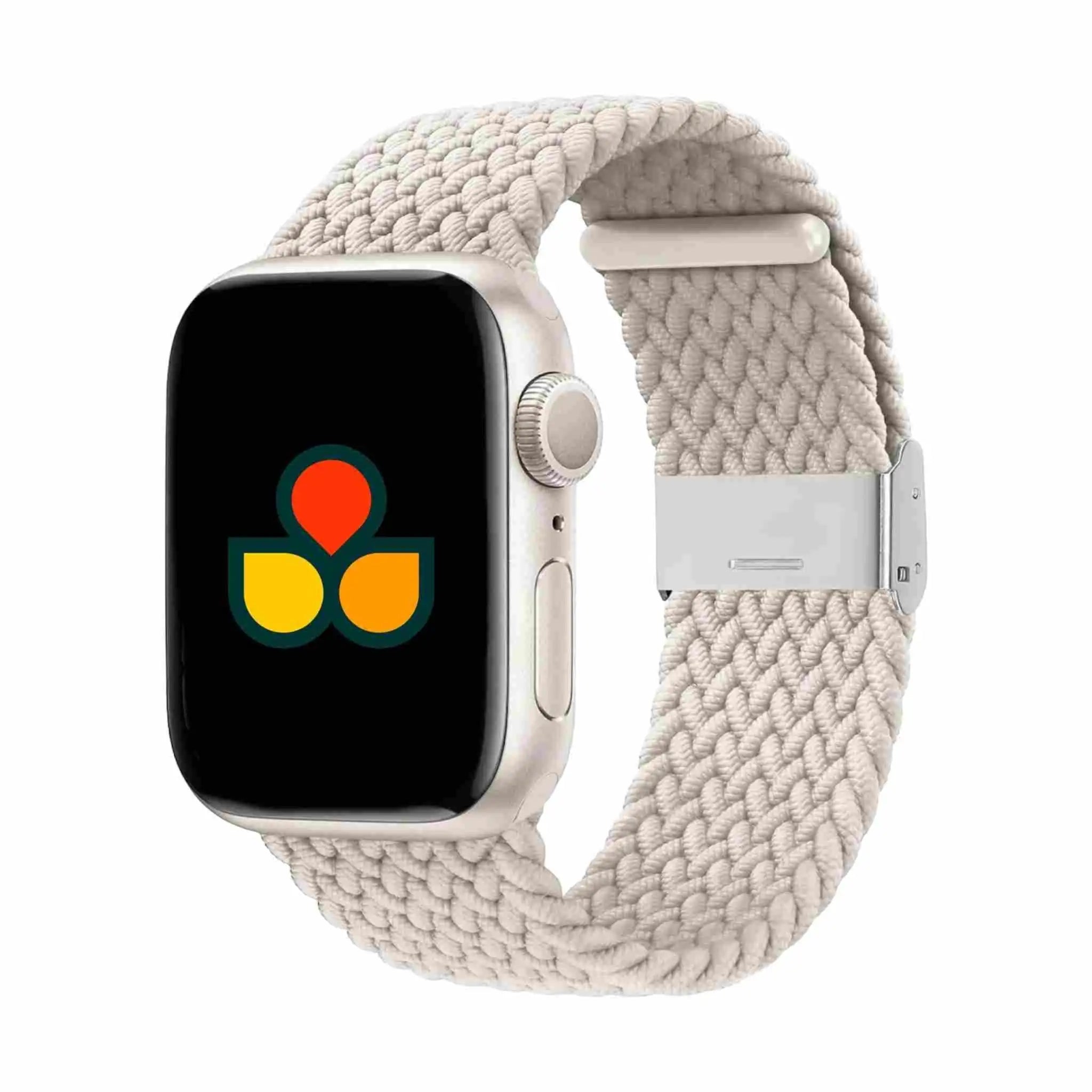 Adjustable Braided Nylon Apple Watch Band