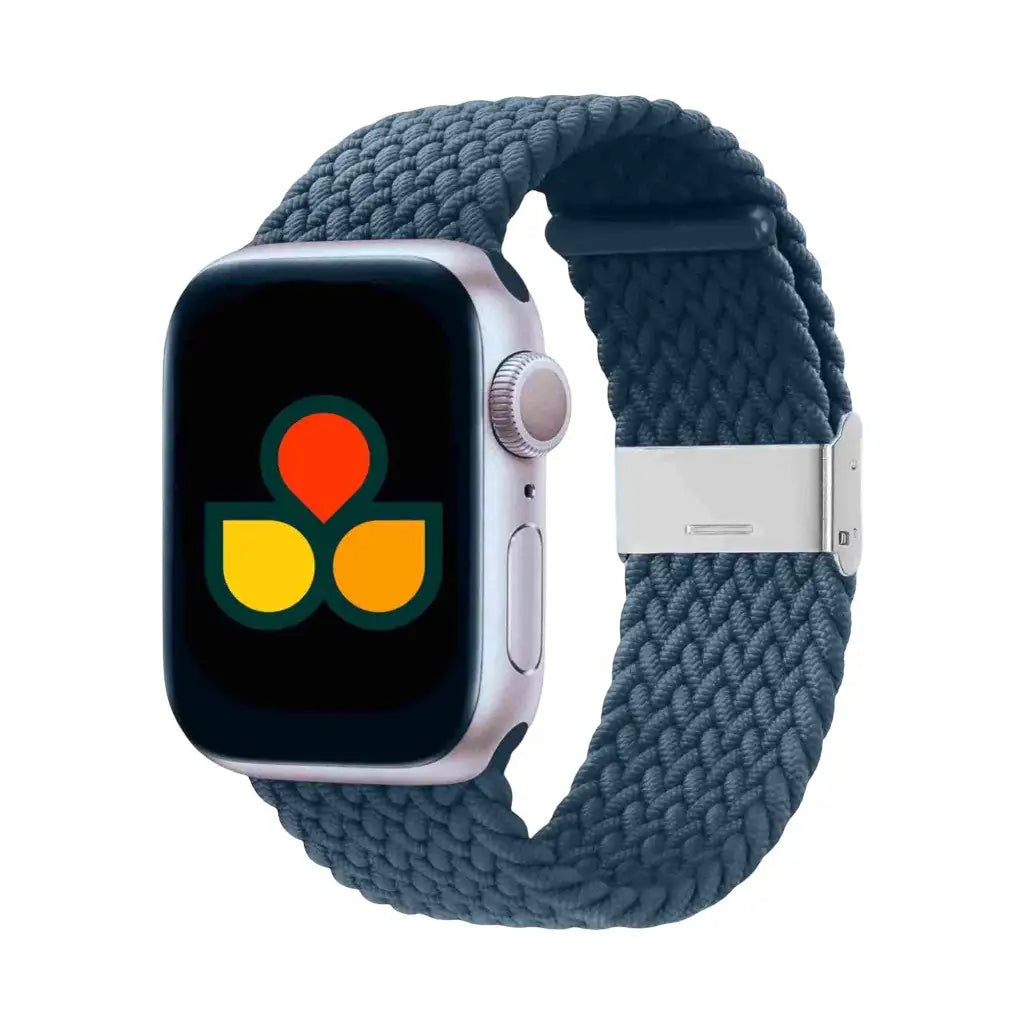 Adjustable Braided Nylon Apple Watch Band