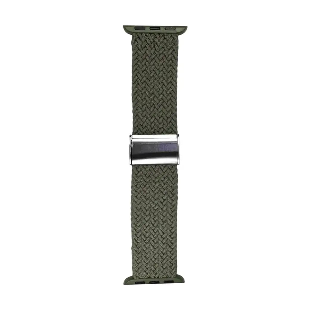 Adjustable Braided Nylon Apple Watch Band