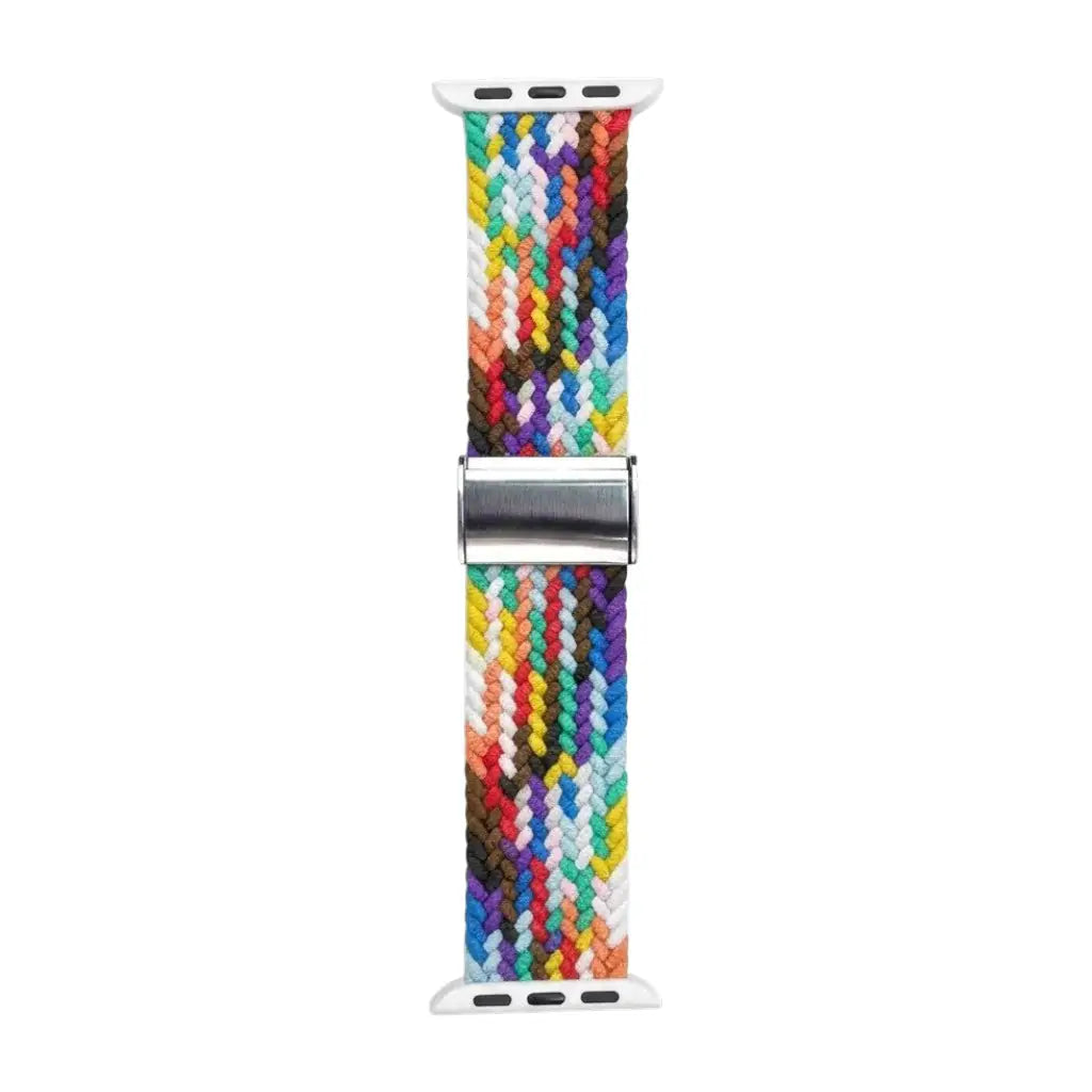 Adjustable Braided Nylon Apple Watch Band