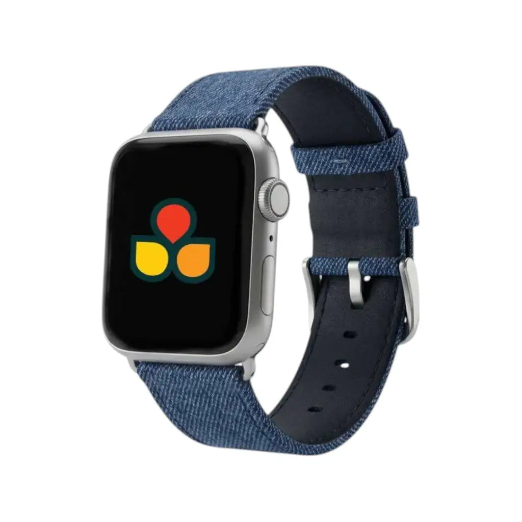 Denim Leather Strap