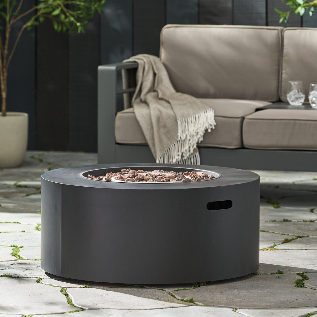 Round Iron Fire Pit