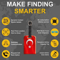 Smart Bag Security Tag - Turkey Flag [Pack 2]